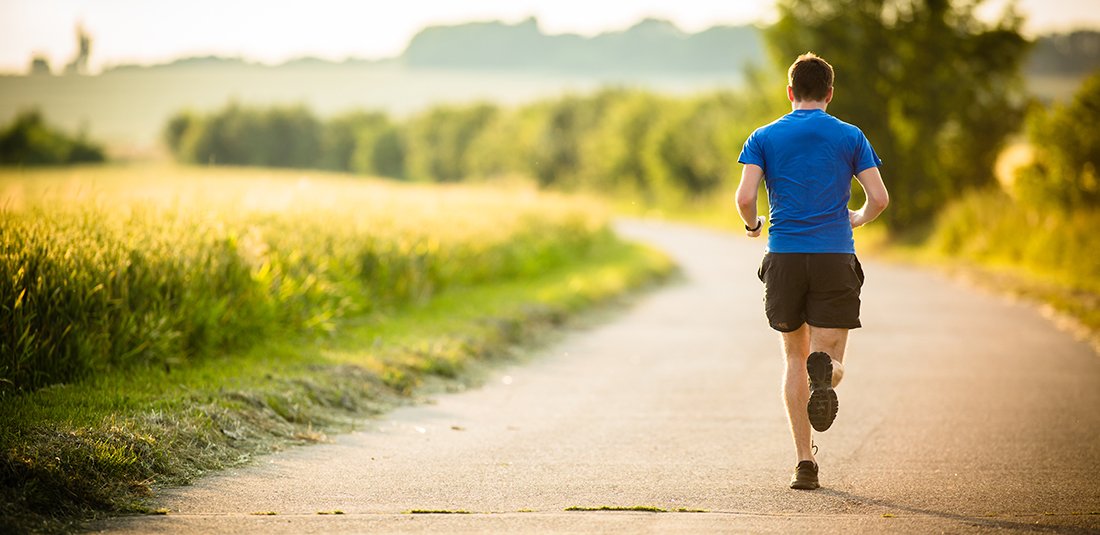 running for exercise