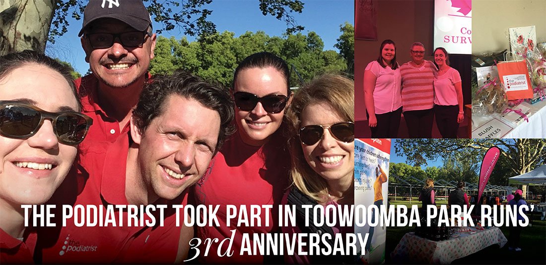 Podiatrist Took Part in Toowoomba Park Runs’ 3rd Anniversary