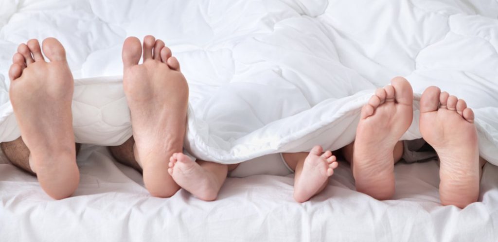 Feet and family, the best of both worlds