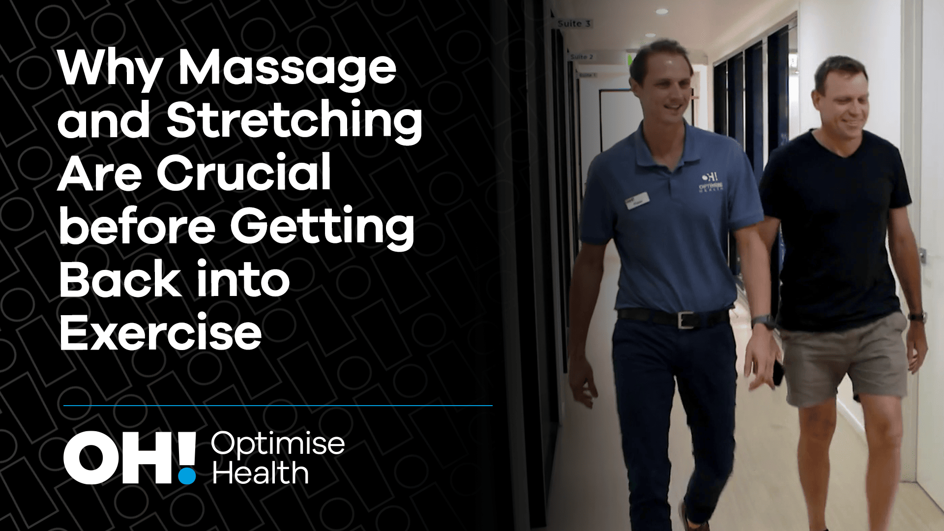 massage and stretching